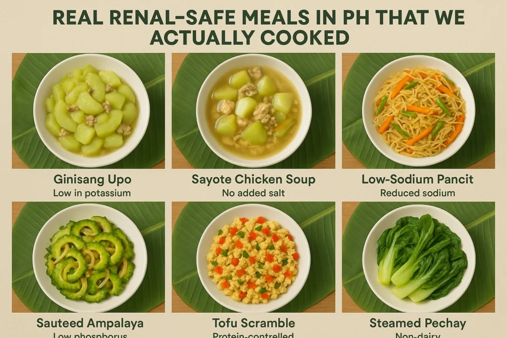 kidney-friendly Filipino diet